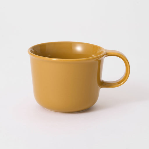 Stoneware Mug Cup (11.2 fl oz) - Mustard Yellow MUJI