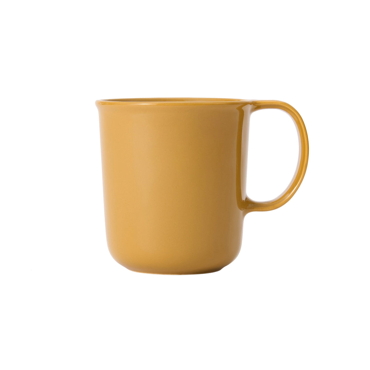 Stoneware Mug Cup Large - Mustard Yellow | Drinkware | MUJI USA