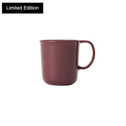 Stoneware Mug Cup (16.6 fl oz) - Dark Red MUJI