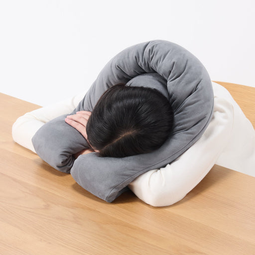Soft Loop Cushion Charcoal Gray MUJI