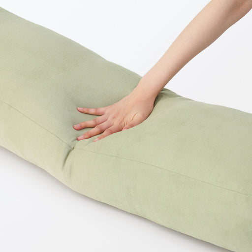 Soft Long Pillow Smoky Green MUJI