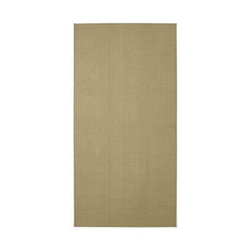 #wk 50 -imported- Quilted Picnic Blanket (35.4 x 70.9") Beige MUJI