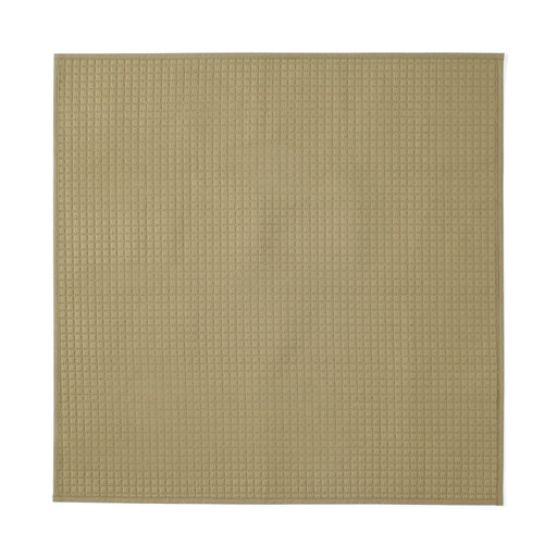 #wk 50 -imported- Quilted Picnic Blanket (35.4 x 35.4") Beige MUJI