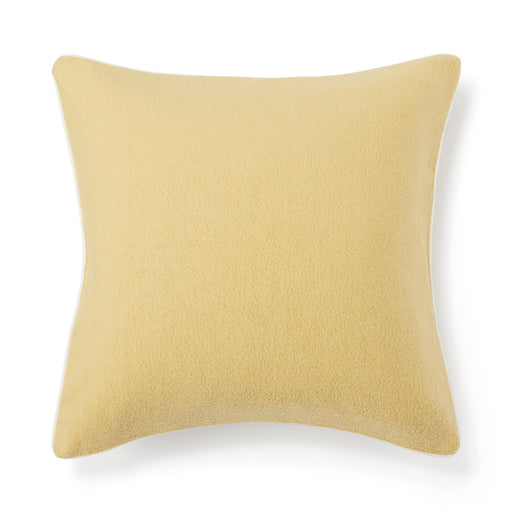 Cotton Pile Knit Cushion Cover (W16.9 x L16.9") Light Mustard MUJI