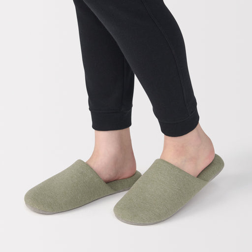 Soft Slippers Green MUJI