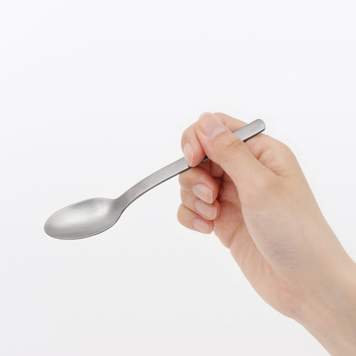 Stainless Steel Straight Handle Spoon - Small MUJI