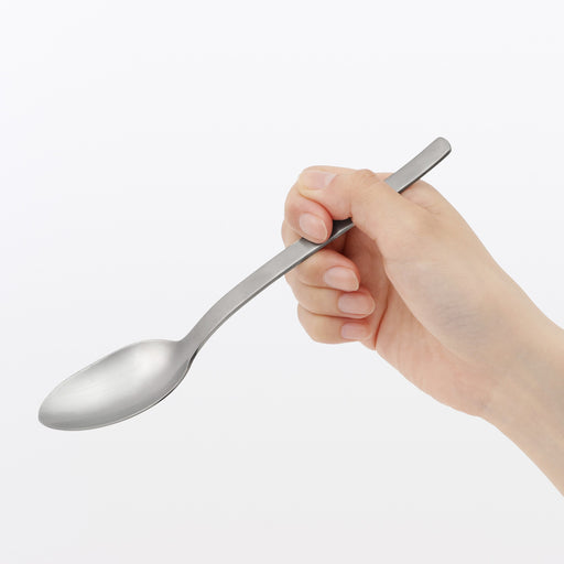 Stainless Steel Straight Handle Spoon - Large MUJI