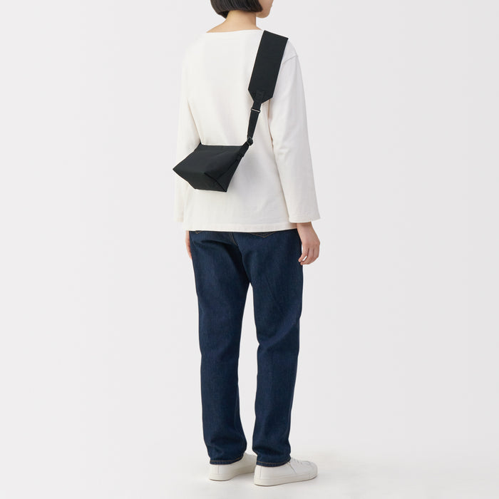 Recycled Wide Strap Mini Shoulder Bag | Crossbody Bags