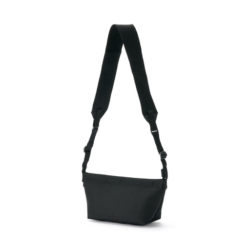 #WK48 Recycled Wide Strap Mini Shoulder Bag EFD05A6S (EFD05A5A imgs) Black MUJI