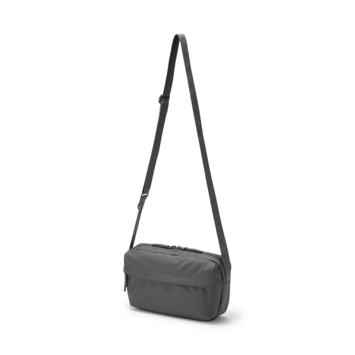 Water Repellent Shoulder Bag Charcoal Gray MUJI