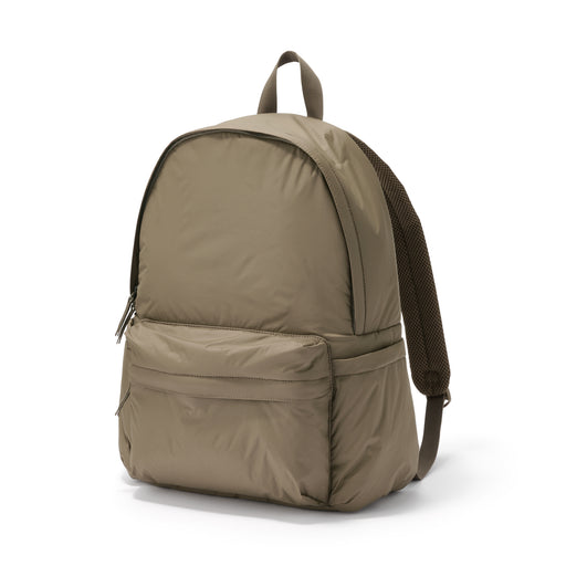 Less Tiring Water Repellent Backpack Camel MUJI