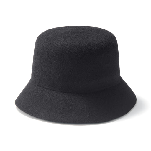Wool Bucket Hat Black MUJI