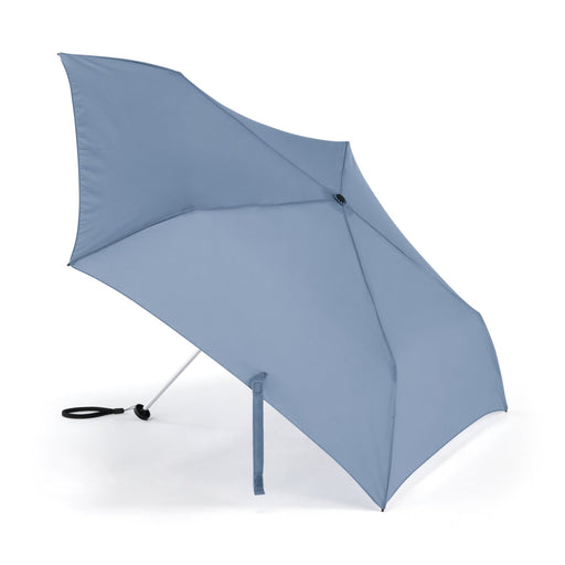 All-Weather Lightweight Foldable Umbrella Smoky Blue MUJI