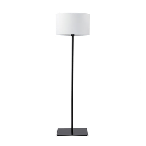 Steel Floor Lamp with Oval Shade MUJI