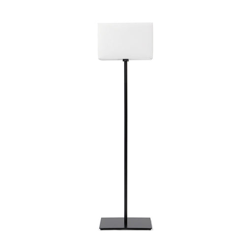 Steel Floor Lamp with Rectangle Shade MUJI