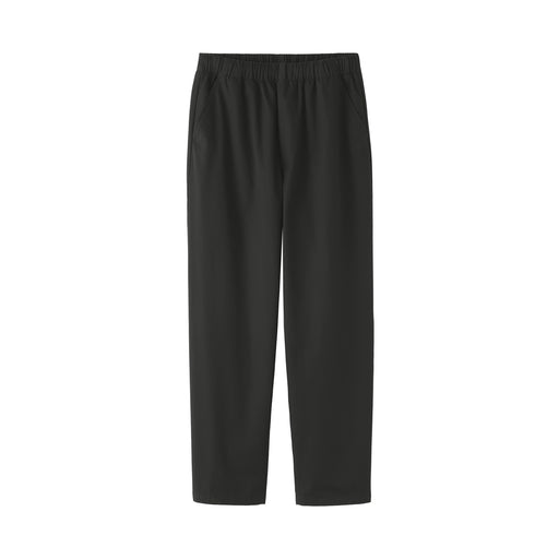 Cotton Easy Tapered Trousers Black MUJI