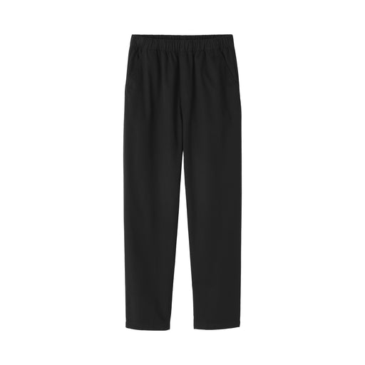 Cotton Easy Tapered Trousers Black MUJI