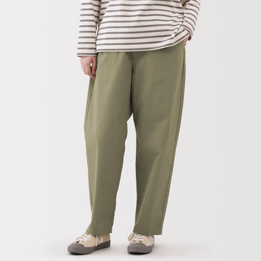 Cotton Easy Tapered Trousers MUJI