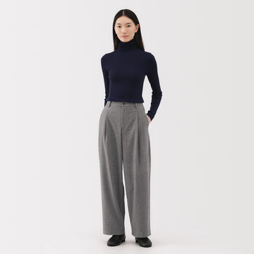 Brushed Wide Pants MUJI