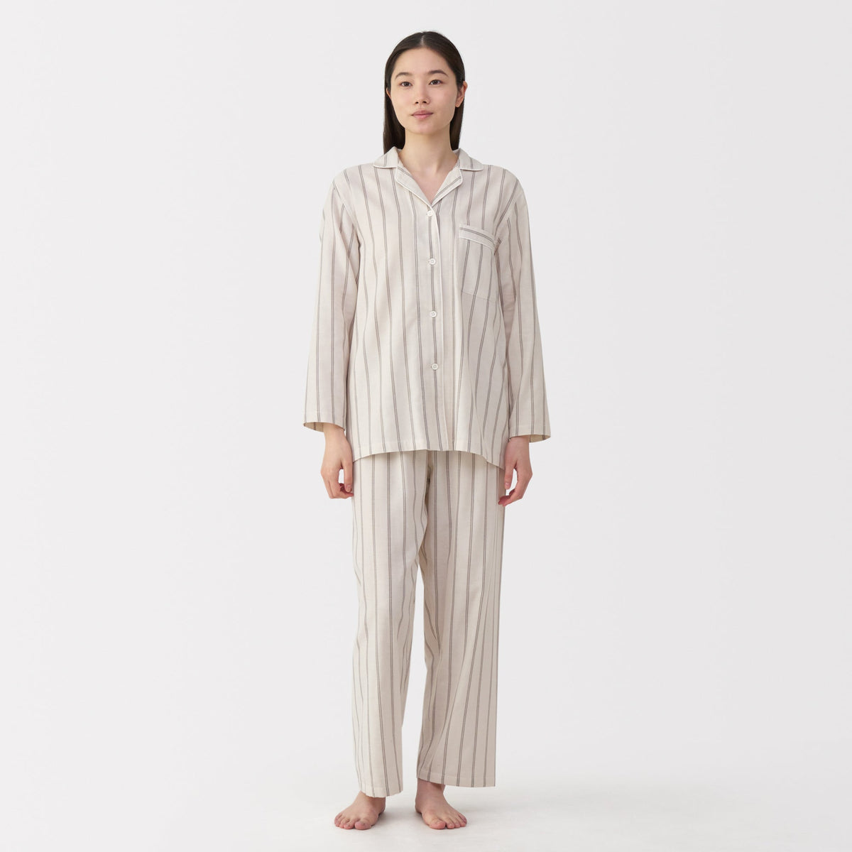 Side Seamless Double Gauze Pajamas | Loungewear | MUJI USA