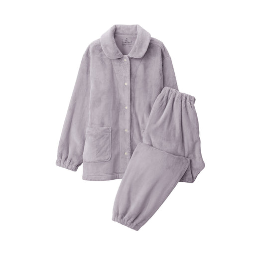 Anti-Static Wearable Blanket Pajamas Light Lilac MUJI