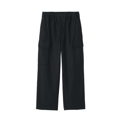 Cotton Easy Cargo Pants Black MUJI