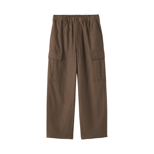 Cotton Easy Cargo Pants Brown MUJI