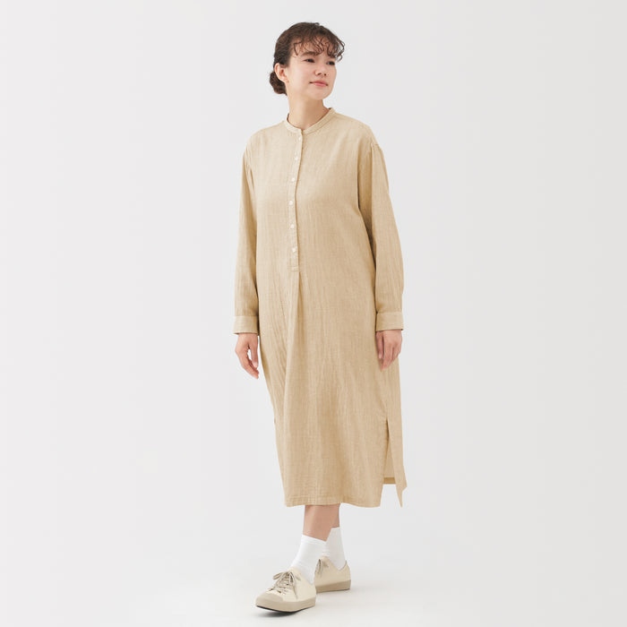 Kapok Blend Double Gauze Dress