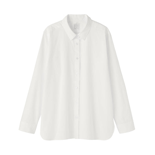 Broadcloth Shirt White MUJI