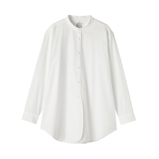 Broadcloth Long Shirt White MUJI