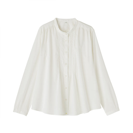 Cotton Voile Blouse Off White MUJI