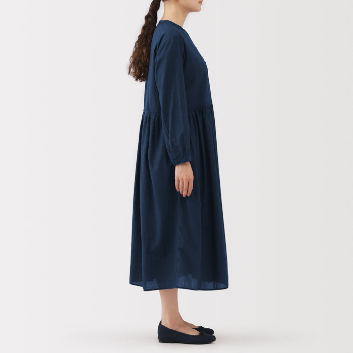 Cotton Voile Indigo Dress | Women's Dresses Cotton Voile Indigo Dress | Women's Dresses