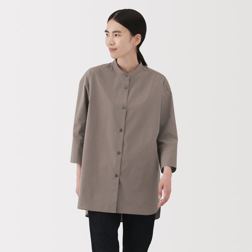 Broadcloth 3/4 Sleeve Tunic MUJI
