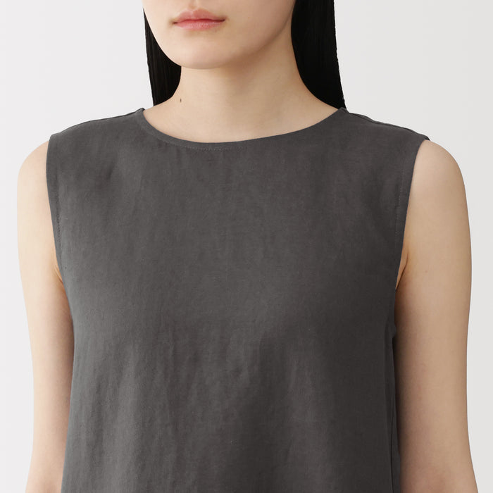 Linen Sleeveless Dress | Women's Spring Dresses