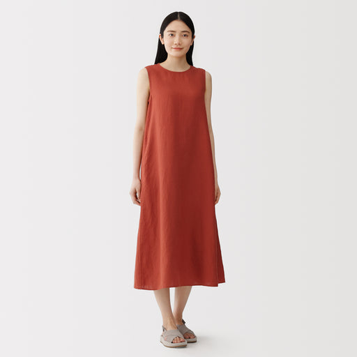 Linen Sleeveless Dress MUJI