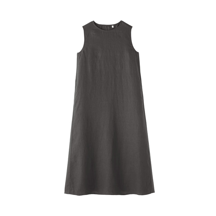 muji linen dress 2019 Linen Shirt Dress