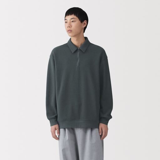 Double Knit Collared Pullover MUJI