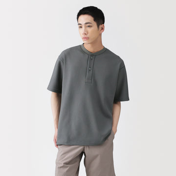 UV Protection Henley T-Shirt MUJI