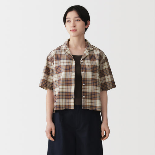 Madras Cotton Shirt MUJI