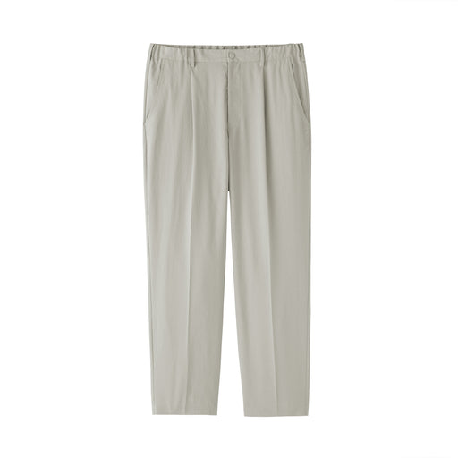 Breathable Tapered Pants Gray MUJI