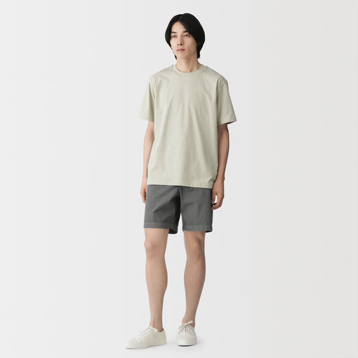 Cotton Garment-Dyed Shorts MUJI