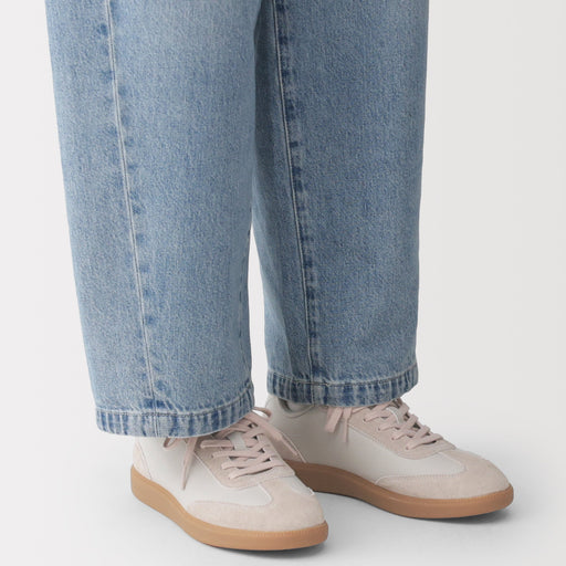 Soft Insole Combination Sneakers - Light Pink 25 cm (US W8.5 M7) MUJI