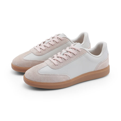 Soft Insole Combination Sneakers - Light Pink 25 cm (US W8.5 M7) MUJI