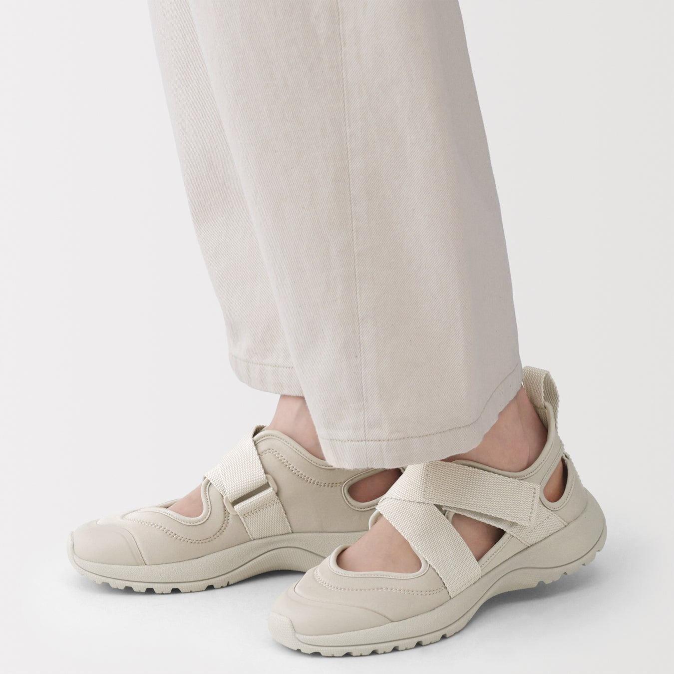 Sneaker Sandals Sand Beige MUJI