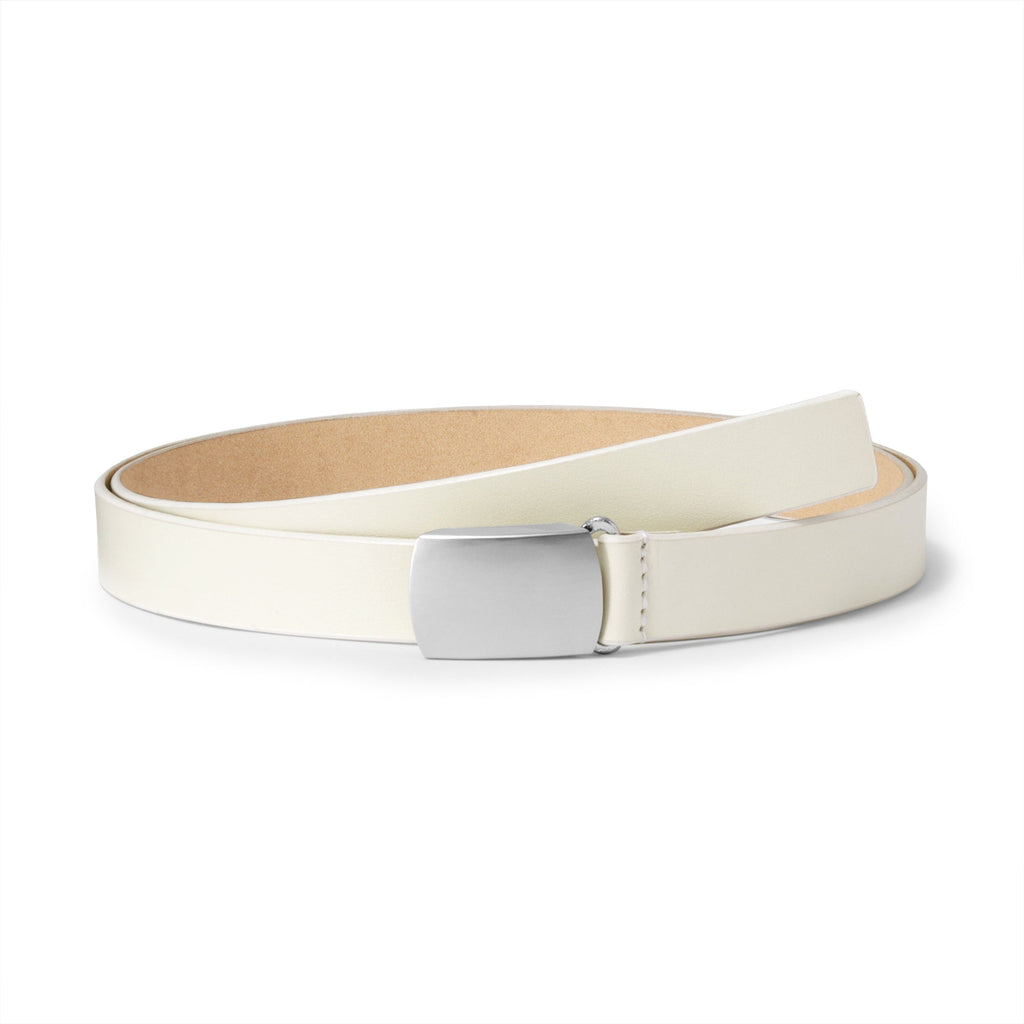 Labo Olive Leather Holeless Belt | Accessories | MUJI USA Labo Olive Leather Holeless Belt | Accessories | MUJI USA