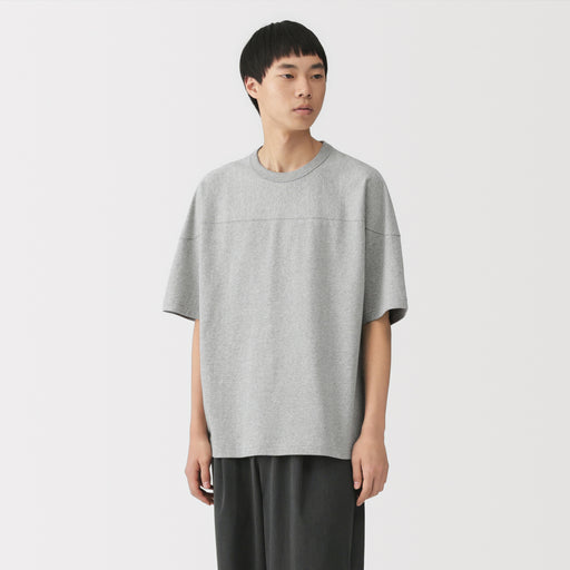 Heavyweight Cotton Football T-Shirt MUJI