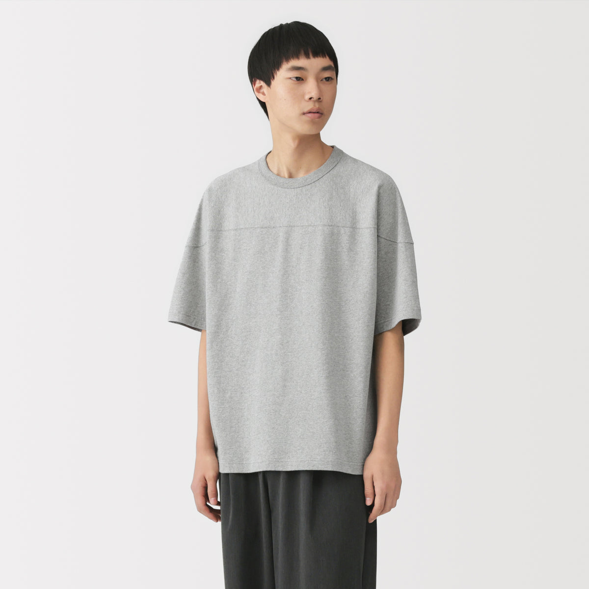 MUJI — Heavyweight Cotton Football T-Shirt