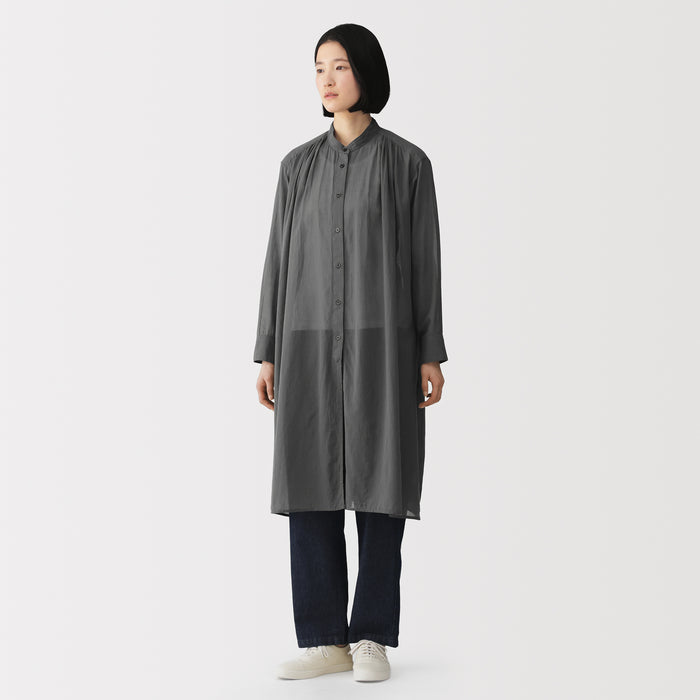 sheer cotton dress ZUCCA COTTON SHEER DRESS