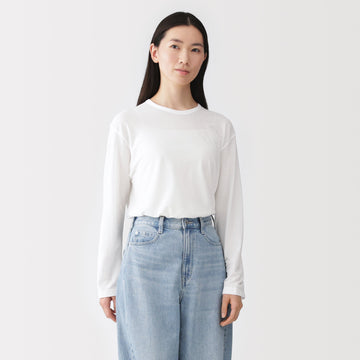 High-Twist Cotton Jersey T-Shirt MUJI