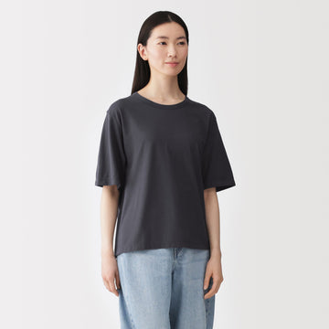 High-Twist Cotton Jersey T-Shirt MUJI